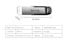 Carregar imagem no visualizador da galeria, Pen Drive SanDisk 64GB/ 128GB/ 256GB (FRETE GRÁTIS)