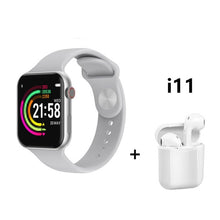 Carregar imagem no visualizador da galeria, Relógio Inteligente IWO 8 + Fone de Ouvido GRÁTIS (FRETE GRÁTIS)