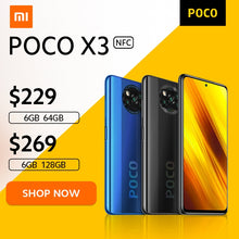 Carregar imagem no visualizador da galeria, Novo Smartphone Xiaomi POCO X3 NFC Versão Global (FRETE GRÁTIS)