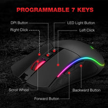 Carregar imagem no visualizador da galeria, Teclado HAVIT RGB + Mouse (Frete Grátis)
