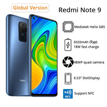 Carregar imagem no visualizador da galeria, Xiaomi Redmi Note 9 4GB 128GB (FRETE GRÁTIS)

