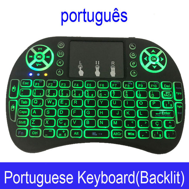 Mini Teclado i8 Bluetooth 7 Cores