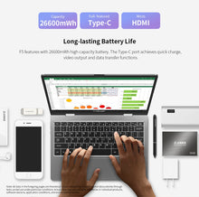 Carregar imagem no visualizador da galeria, Notebook Teclast F5 11.6 256GB de SSD Windows 10

