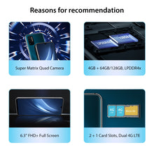 Carregar imagem no visualizador da galeria, Novo Celular UMIDAGI A7 Pró 128GB de Memória (FRETE GRÁTIS)
