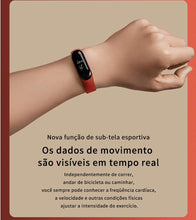 Carregar imagem no visualizador da galeria, Mi Band3 Relógio Pulseira Smartwatch Monitor Cardíaco Xiaomi (FRETE GRÁTIS)
