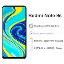 Carregar imagem no visualizador da galeria, Xiaomi Redmi Note 9S 128GB Versão Global (FRETE GRÁTIS)
